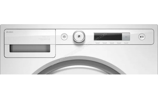 ASKO W3114CXLW - Panneau de commandes