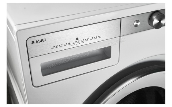 ASKO W4086C.W -  Construction Quattro (cr&eacute;dit : Darty)