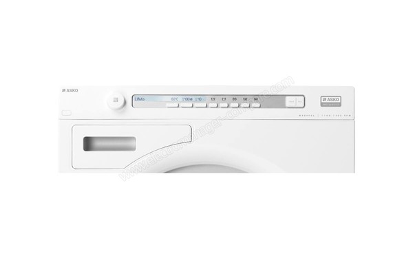 ASKO W8844XLW - Panneau de commandes