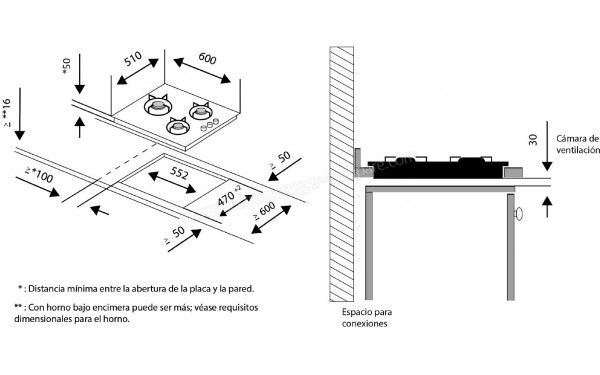 ASPES AEC1301FJ - Dimensions