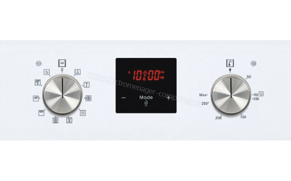 ASPES AHE1200CB - Vue des programmes