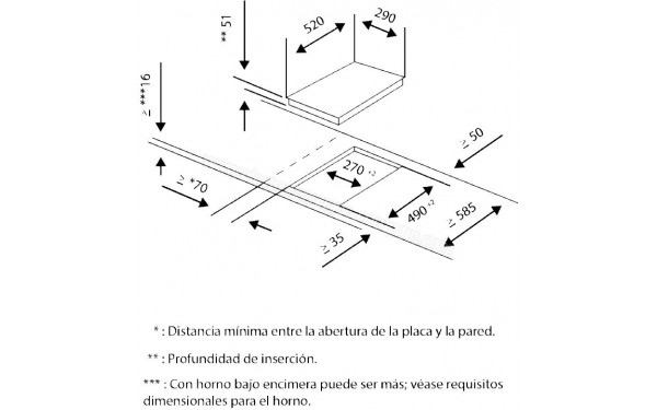 ASPES APV1200 - Dimensions