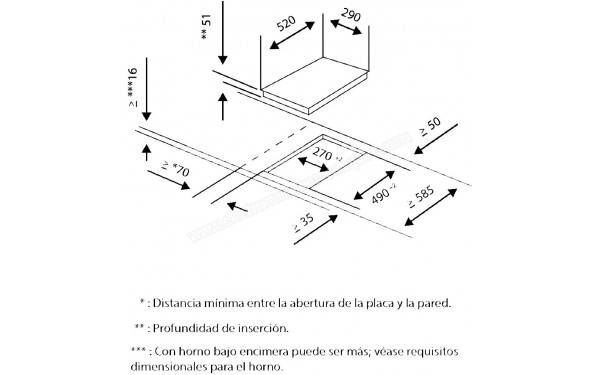 ASPES APV1201 - Dimensions