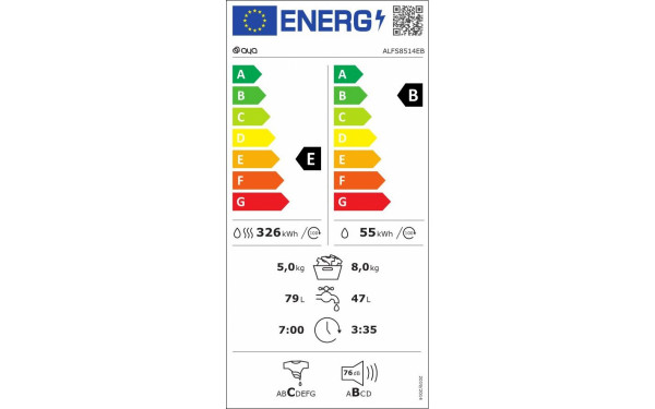 AYA ALFS8514EB - &Eacute;tiquette &eacute;nergie v2