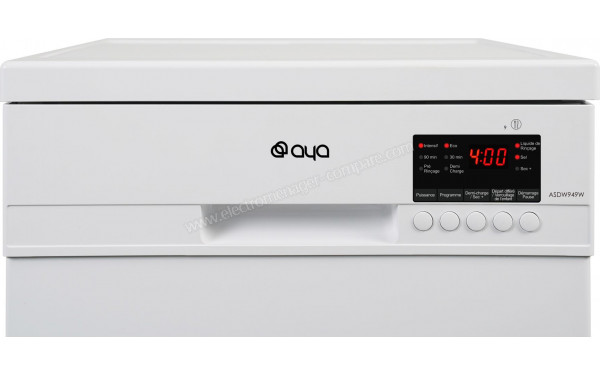 AYA ASDW949W - Panneau de commandes