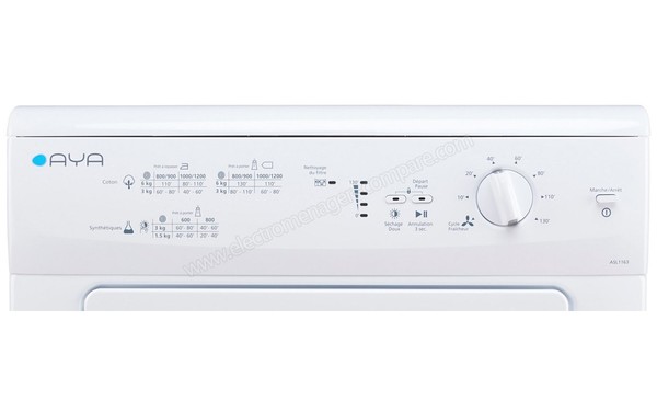 AYA ASL1163 - Panneau de commandes