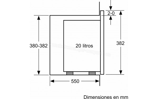 BALAY 3CG5172N2 - Dimensions