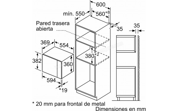 BALAY 3CG5175B2 - Dimensions
