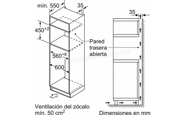 BALAY 3CW5179N0 - Dimensions