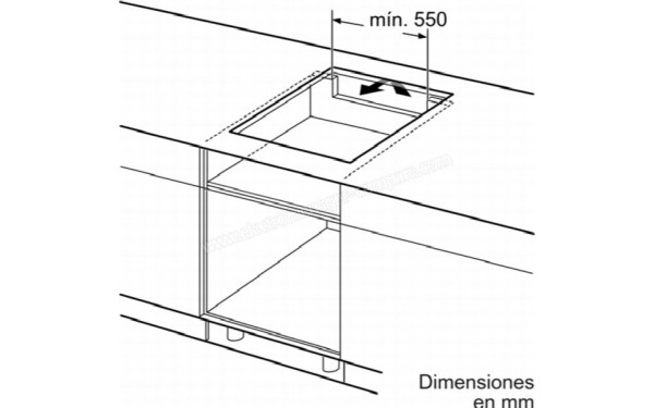 BALAY 3EB980AH - Dimensions