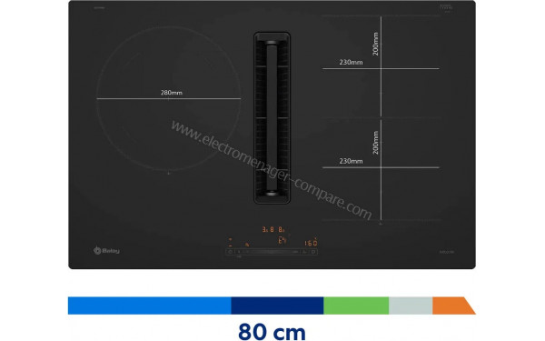 BALAY 3EBC989MH - Dimensions