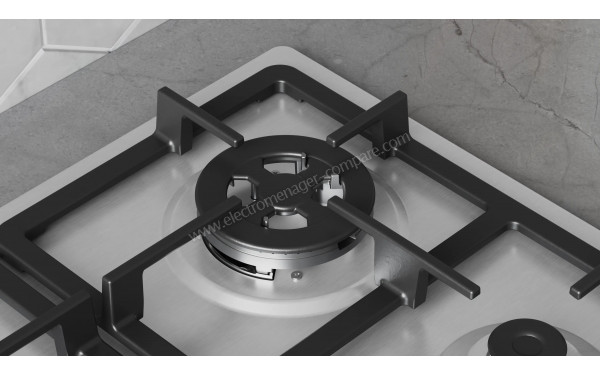 BALAY 3ETX565CB - Zoom sur le foyer &agrave; gaz