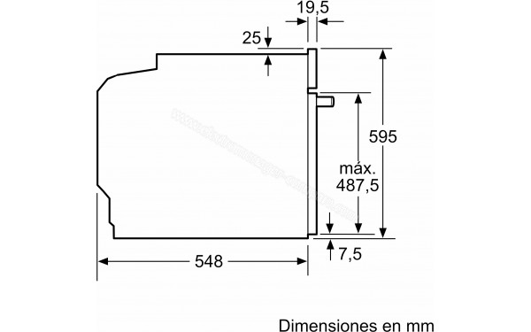BALAY 3HA5378A1 - Dimensions