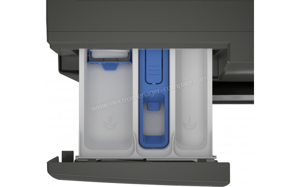 BEKO B3D596441M - Zoom sur le tiroir lessiviel