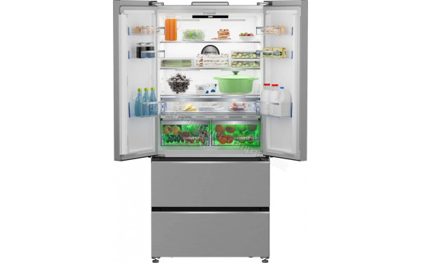 BEKO B3RGNE544ZXP - Vue de l'int&eacute;rieur partie r&eacute;frig&eacute;rateur