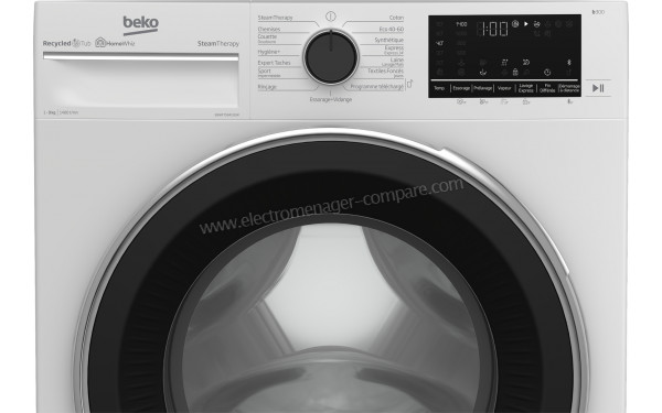 BEKO B3WFT594110W - Panneau de commandes