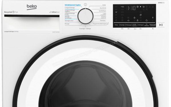 BEKO B3YDFT51044W - Panneau de commandes