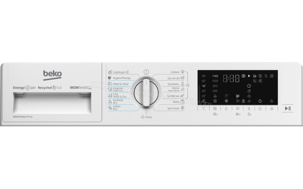 BEKO B5DBT68547W - Panneau de commandes