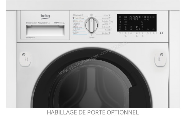 BEKO B5DBT68547W - Panneau de commandes