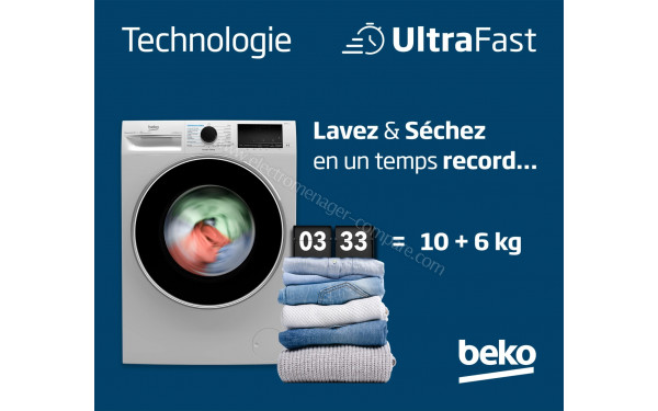 BEKO B5DFT51044DOS - Mise en situation