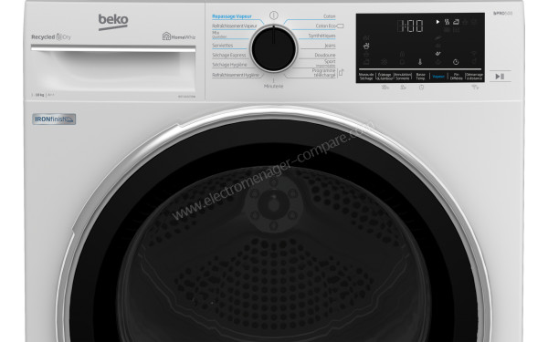 BEKO B5T410233W - Panneau de commandes