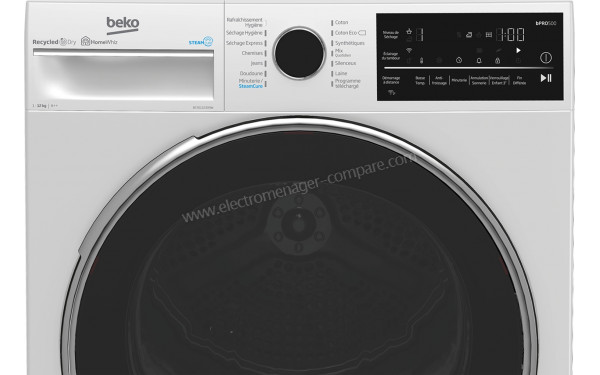 BEKO B5T6122309W - Panneau de commandes