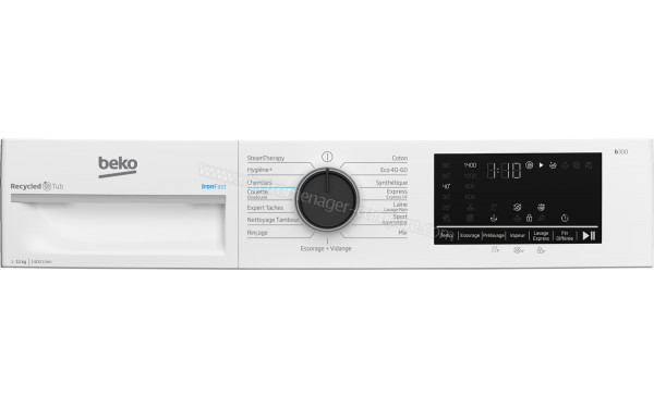 BEKO B5WFT31145W - Vue des programmes
