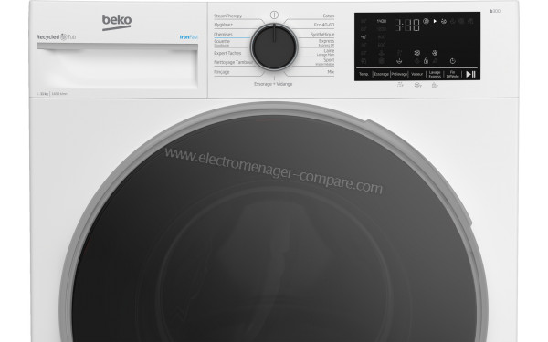 BEKO B5WFT31145W - Panneau de commandes