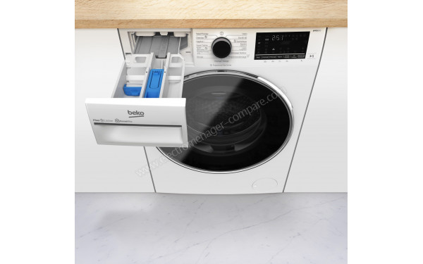 BEKO B5WFT58419W - Zoom sur le tiroir lessiviel