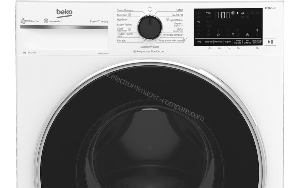 BEKO B5WFT58419W - Panneau de commandes