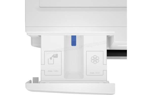 BEKO B5WFT81243WDOS - Zoom sur le tiroir lessiviel