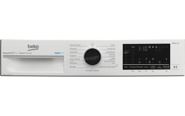 BEKO B5WFU58418W - Panneau de commandes