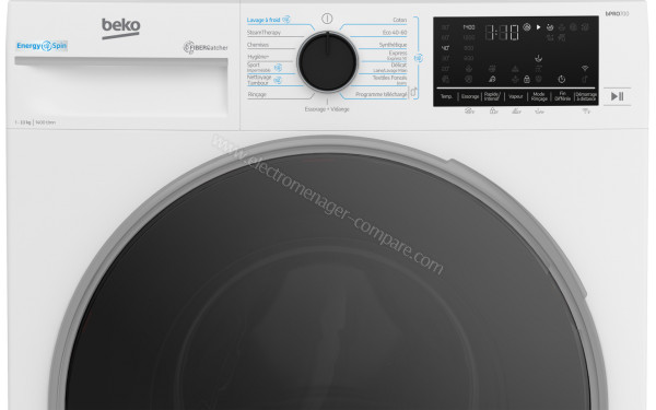 BEKO B7WFT6104019W - Panneau de commandes