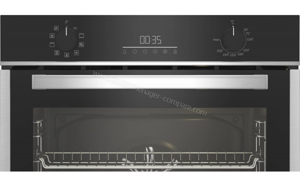 BEKO BCBIM16300XDE - Panneau de commandes (cr&eacute;dit : Boulanger)