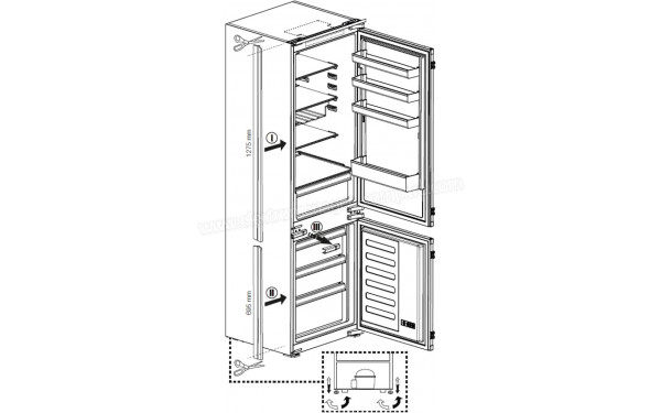 BEKO BCHA306E4SN - Dimensions