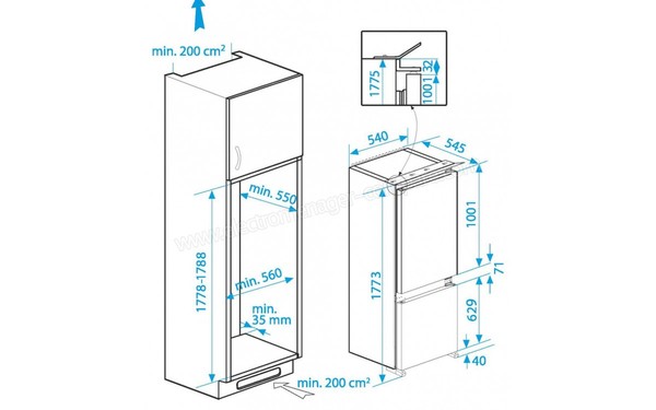 Beko bcne400i35zs схема встраивания