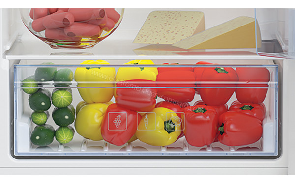 BEKO BCSA285K4SFN - Bac fra&icirc;cheur