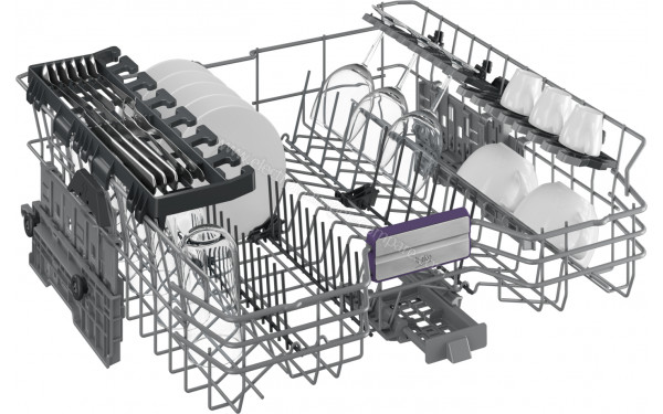 BEKO BDEN38441WA - Vue du panier sup&eacute;rieur