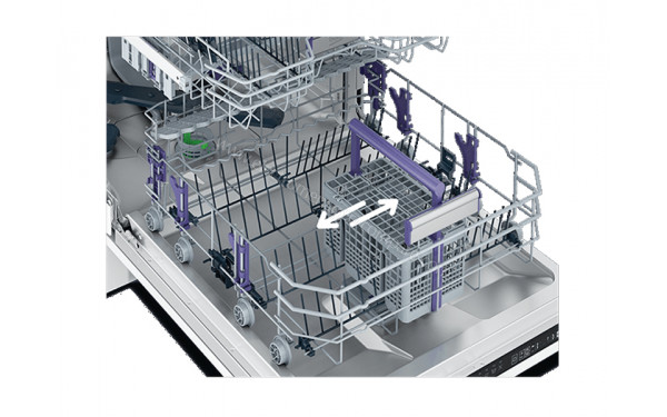 BEKO BDFN26430X - Vue du panier inf&eacute;rieur