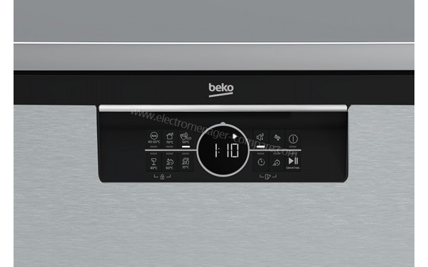 BEKO BDFN26450XP - Panneau de commandes