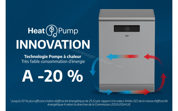 BEKO BDFN39570XC - Mise en situation