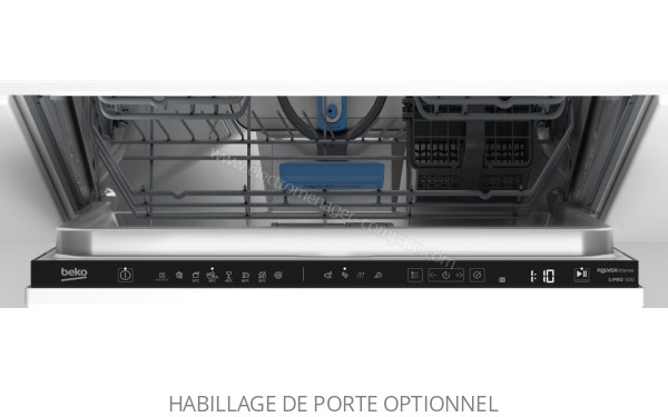 BEKO BDIN38441P - Panneau de commandes