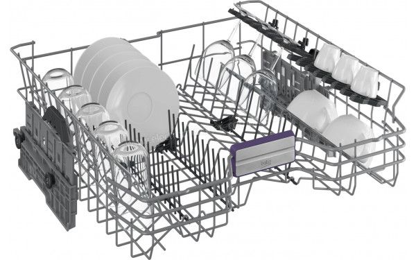 BEKO BDIN395D0B - Vue du panier sup&eacute;rieur