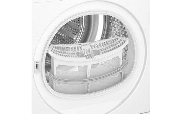 BEKO BDS8534W - Filtre &agrave; peluches (cr&eacute;dit : Boulanger)