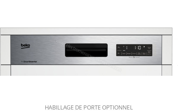 BEKO BDSN26430X - Panneau de commandes