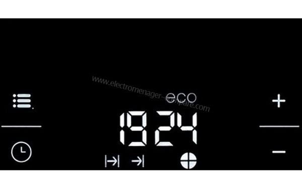 BEKO BIM23301BPS - Vue de l'afficheur (cr&eacute;dit : Darty)