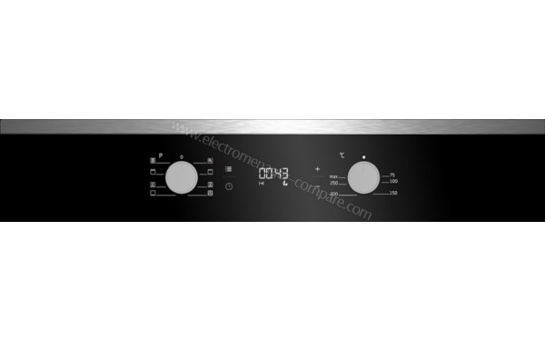 BEKO BIRS25300XCS - Panneau de commandes