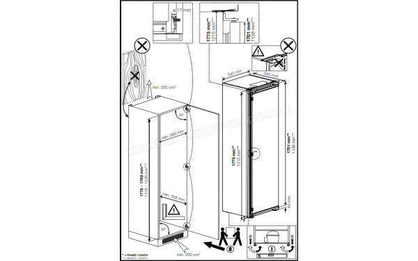 BEKO BLSA210M4SN - Dimensions