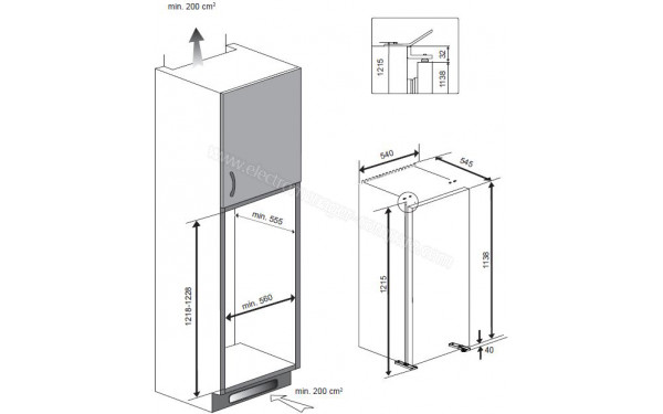 BEKO BLSA310M3SN - Sch&eacute;ma technique