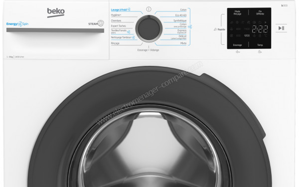 BEKO BM14WFU39410 - Panneau de commandes